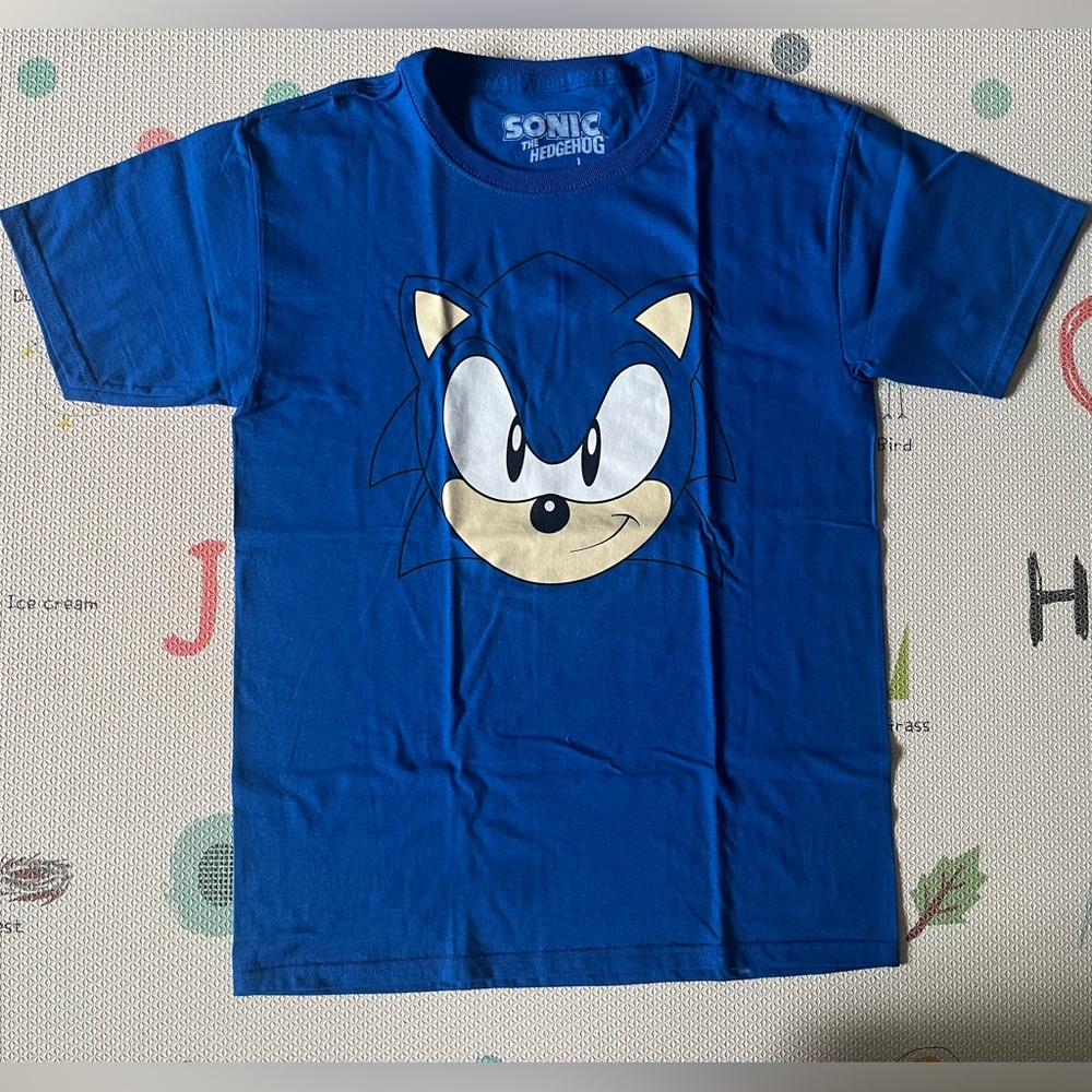 Sonic the Hedgehog Kids T-shirt Size L